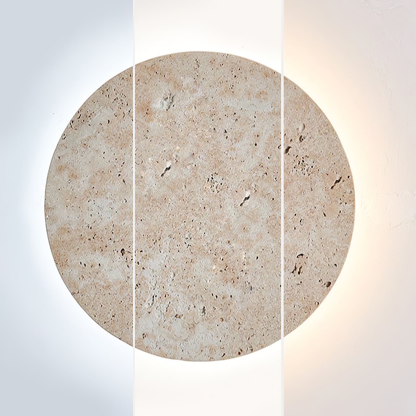 Circlon Travertijnen Wandlamp