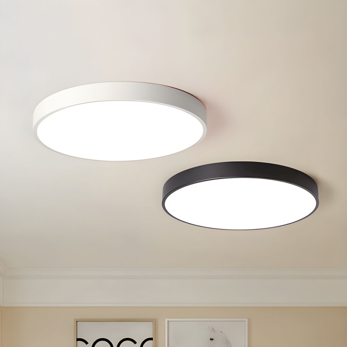 Diso Vlakke Plafondlamp