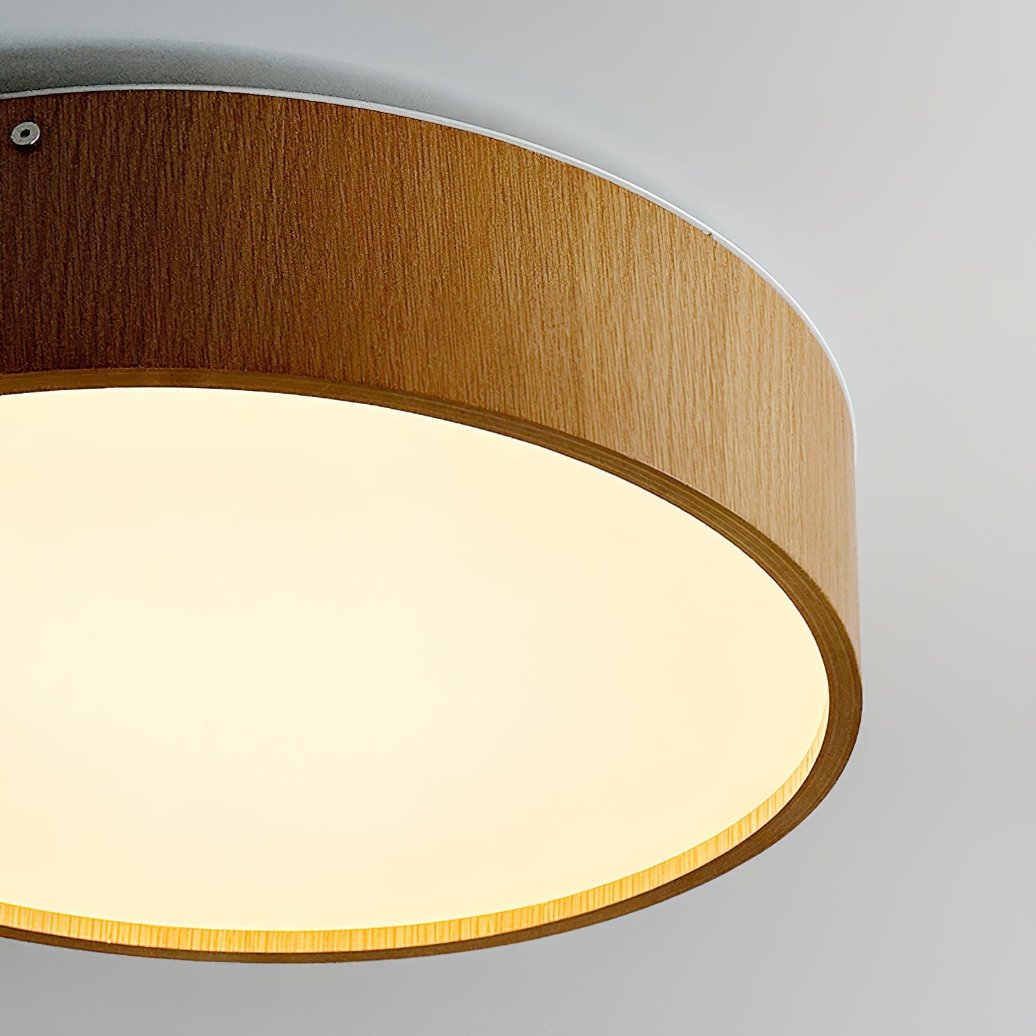 Clazo Houten Japandi Stijl Plafondlamp