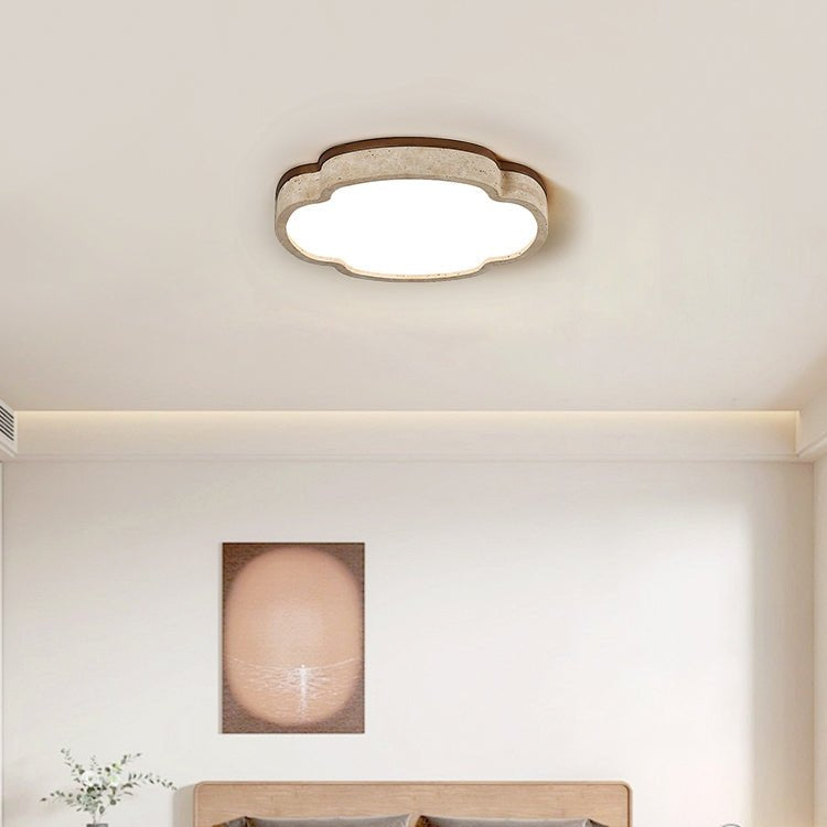 Couzo Travertijnen Wolkvorm Plafondlamp