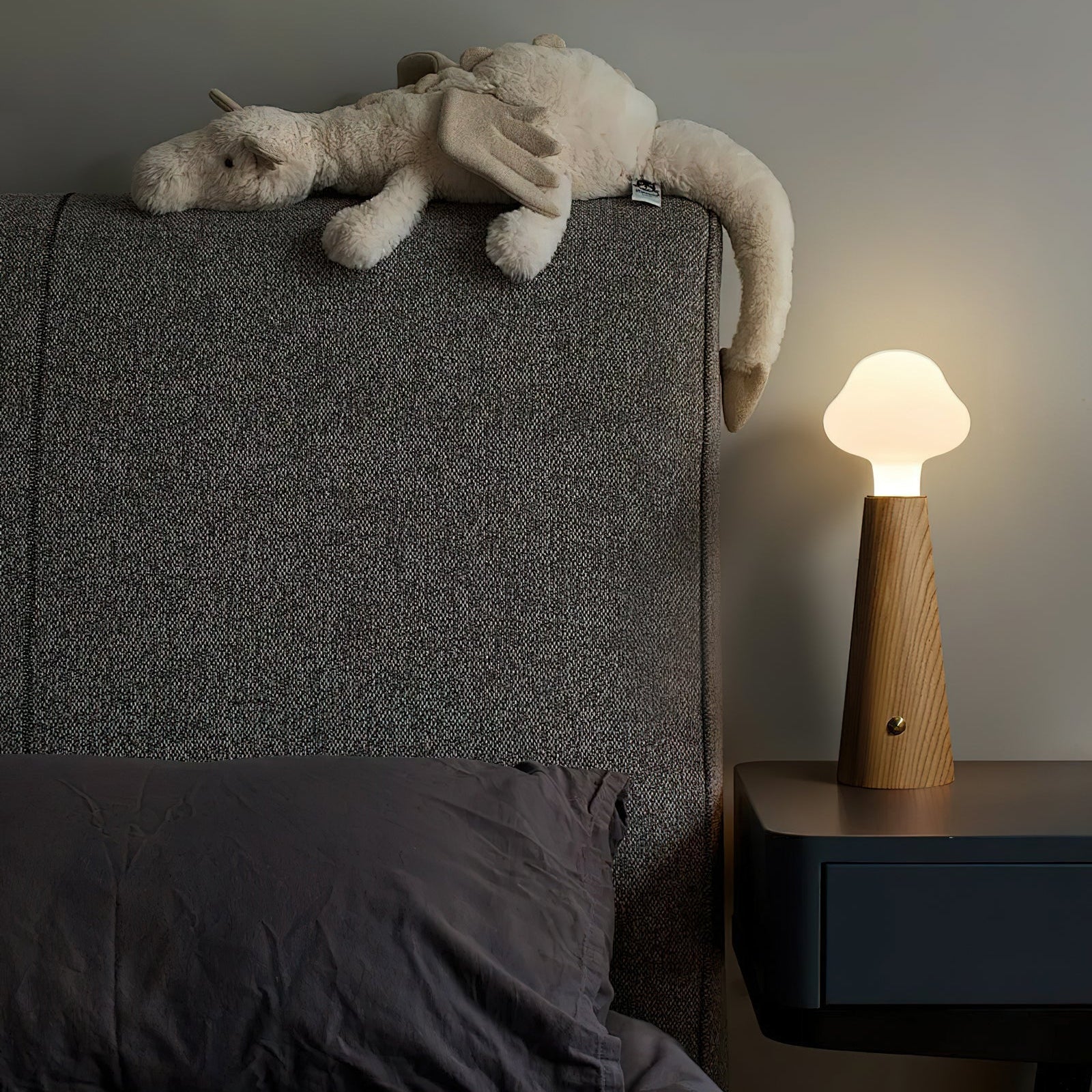 Mooshy Houten Tafellamp