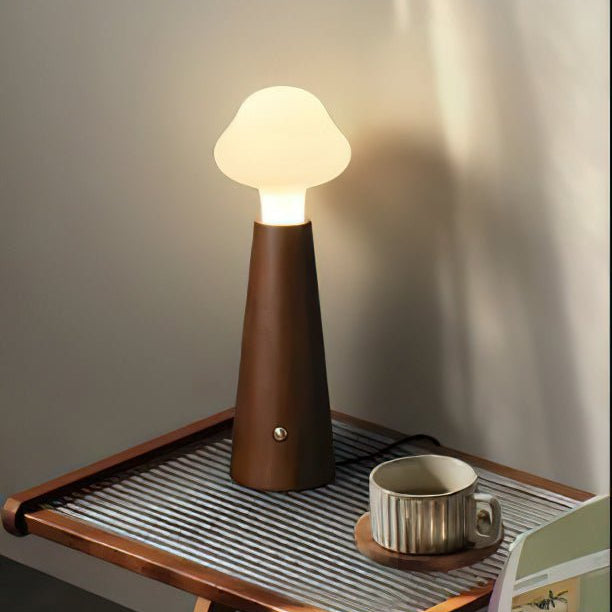 Mooshy Houten Tafellamp