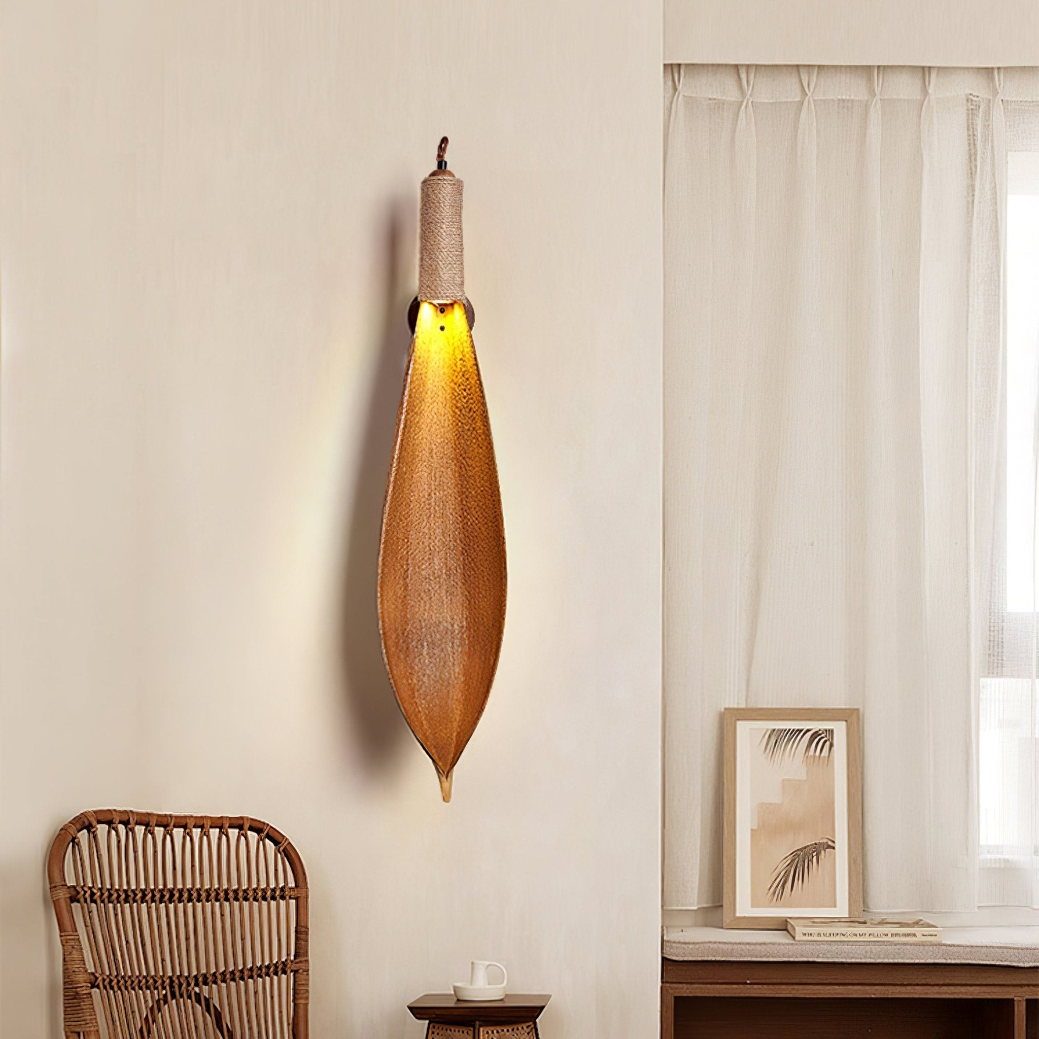 Cocos Leaf Wandlamp