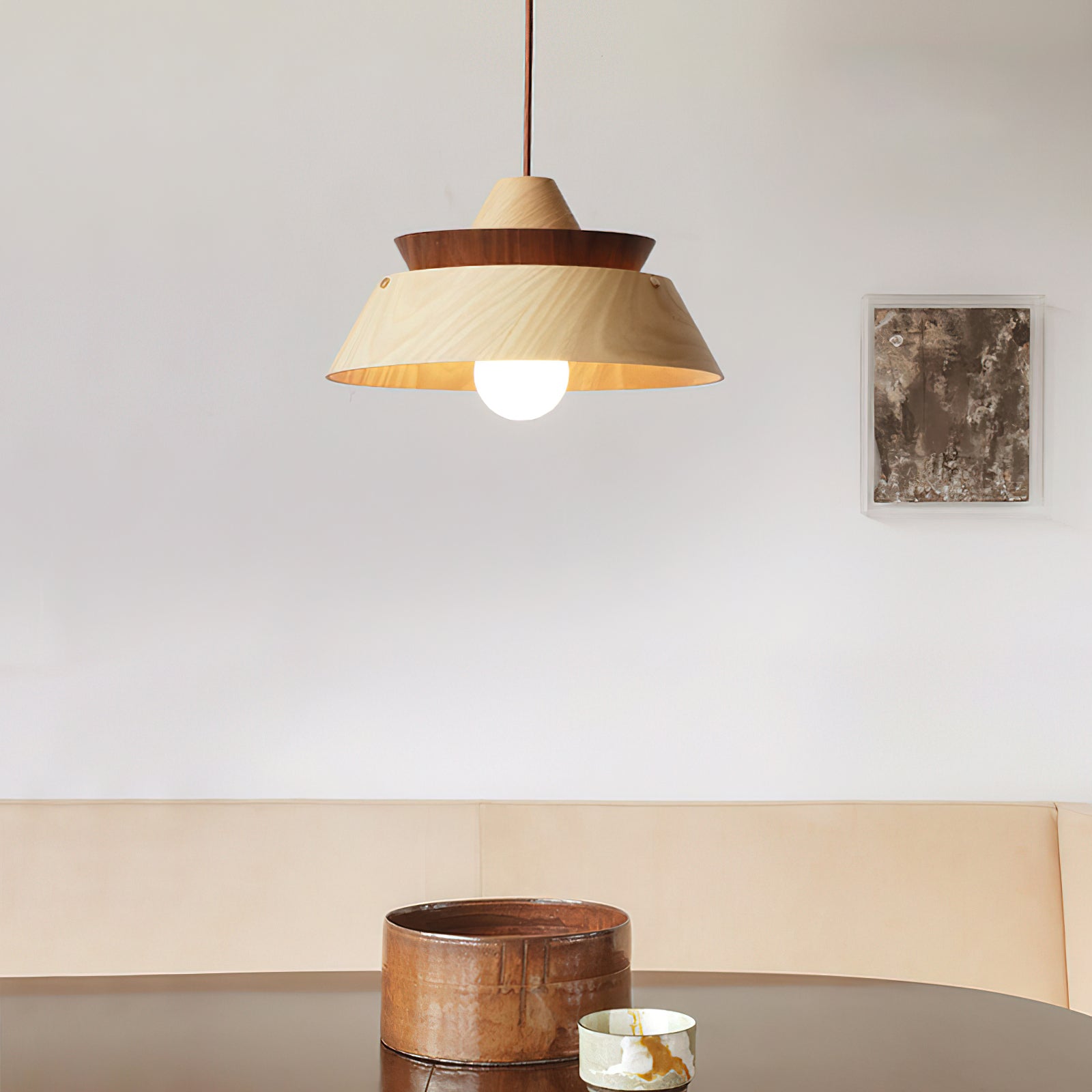Coveny Japandi Stijl Hanglamp