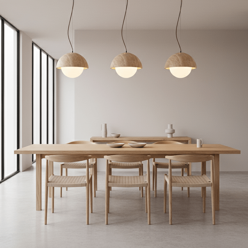 Meresci Natuursteen Hanglamp