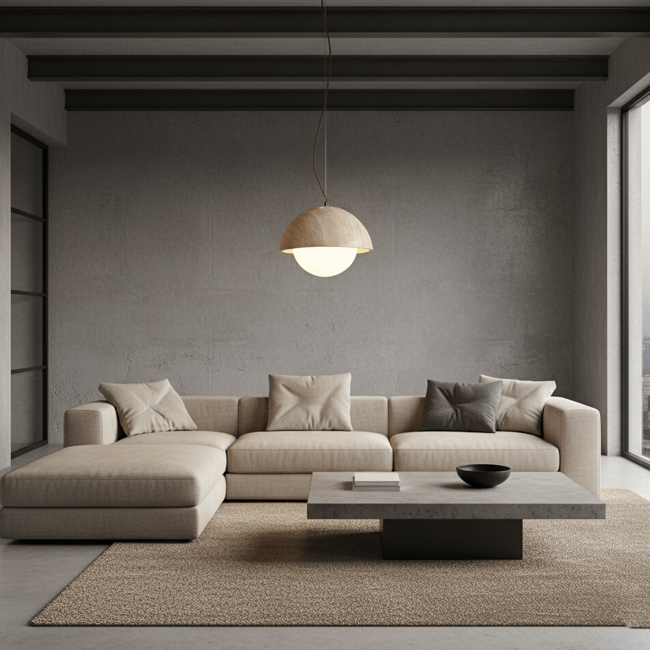 Meresci Natuursteen Hanglamp