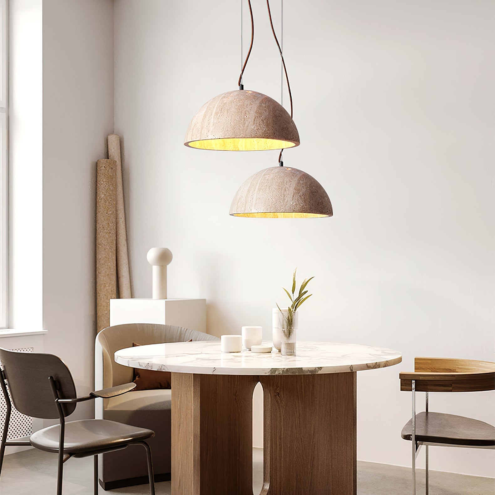 Meresci Natuursteen Hanglamp
