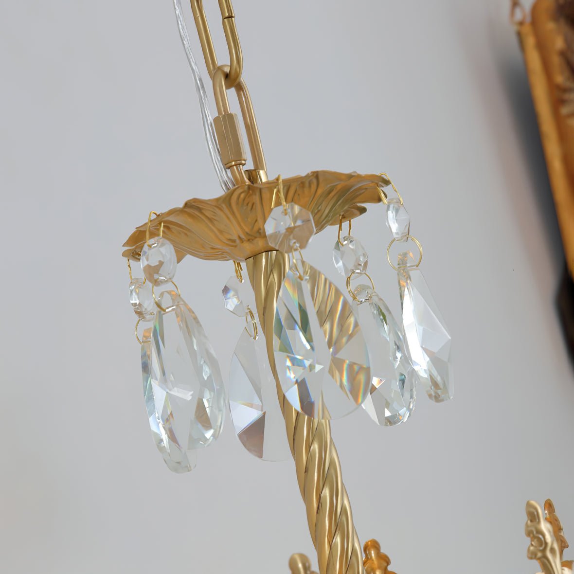Qelin Kristallen Kroon Wandlamp