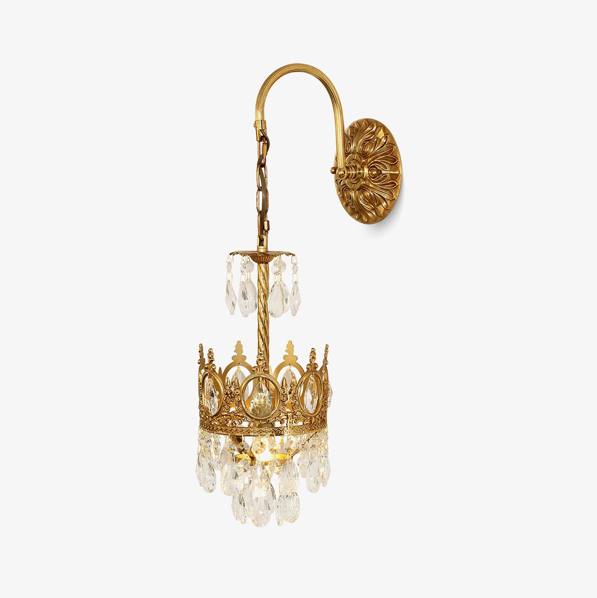 Qelin Kristallen Kroon Wandlamp