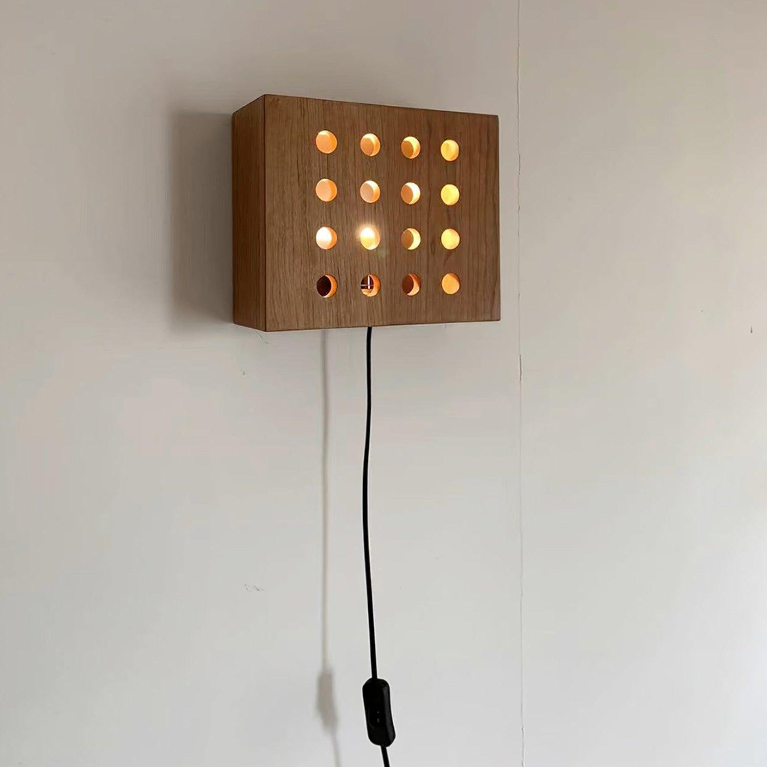 Selmo Houten Wandlamp
