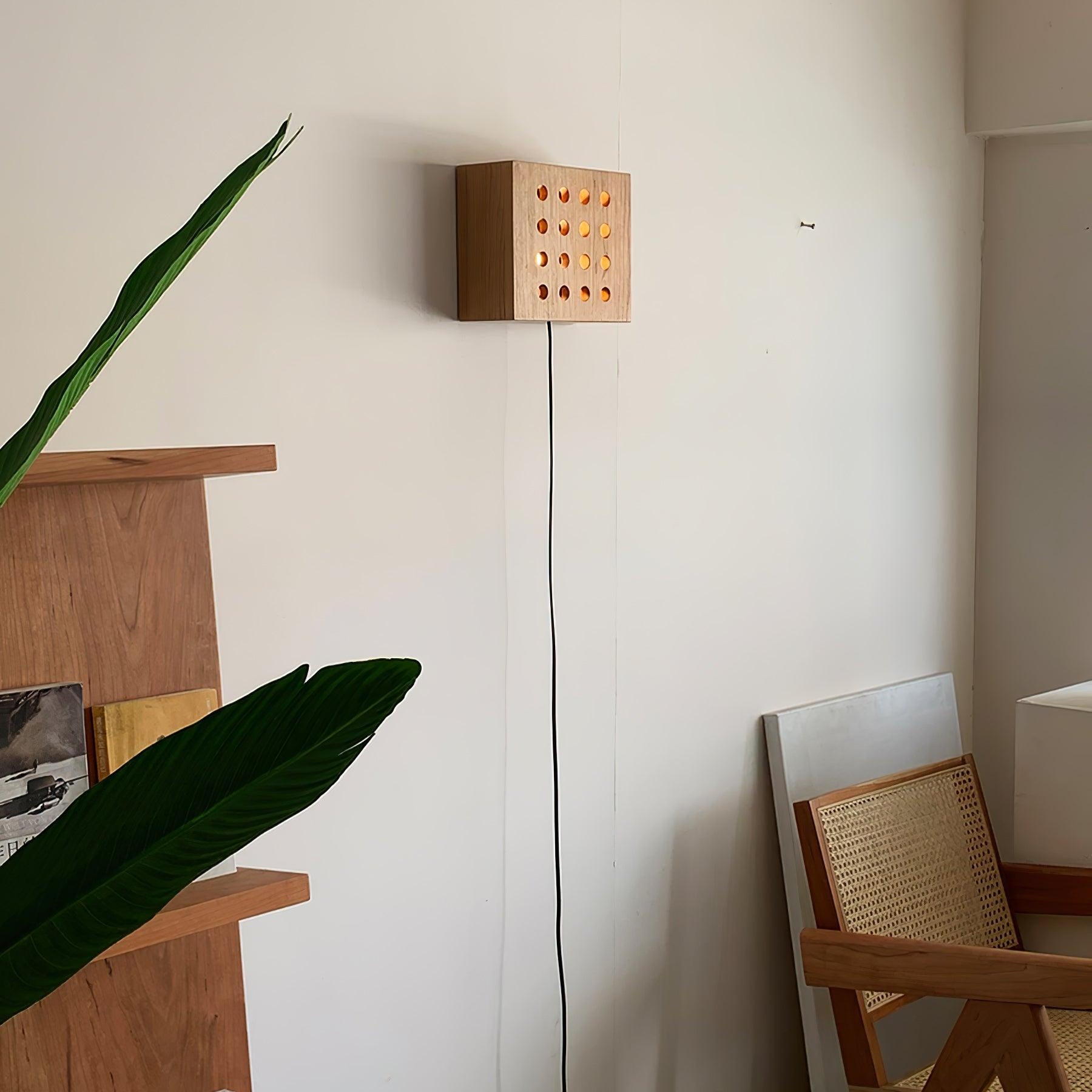 Selmo Houten Wandlamp