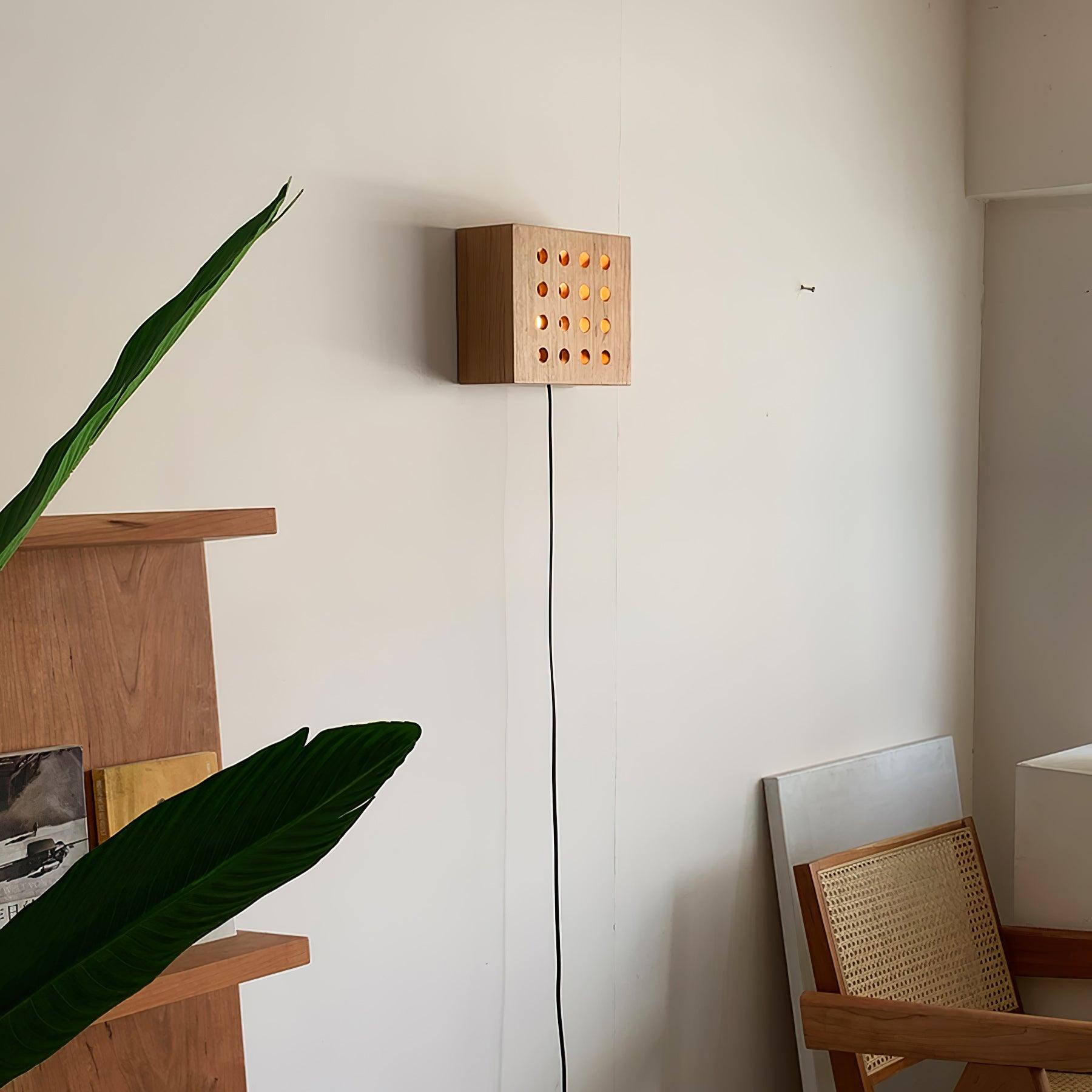 Selmo Houten Wandlamp