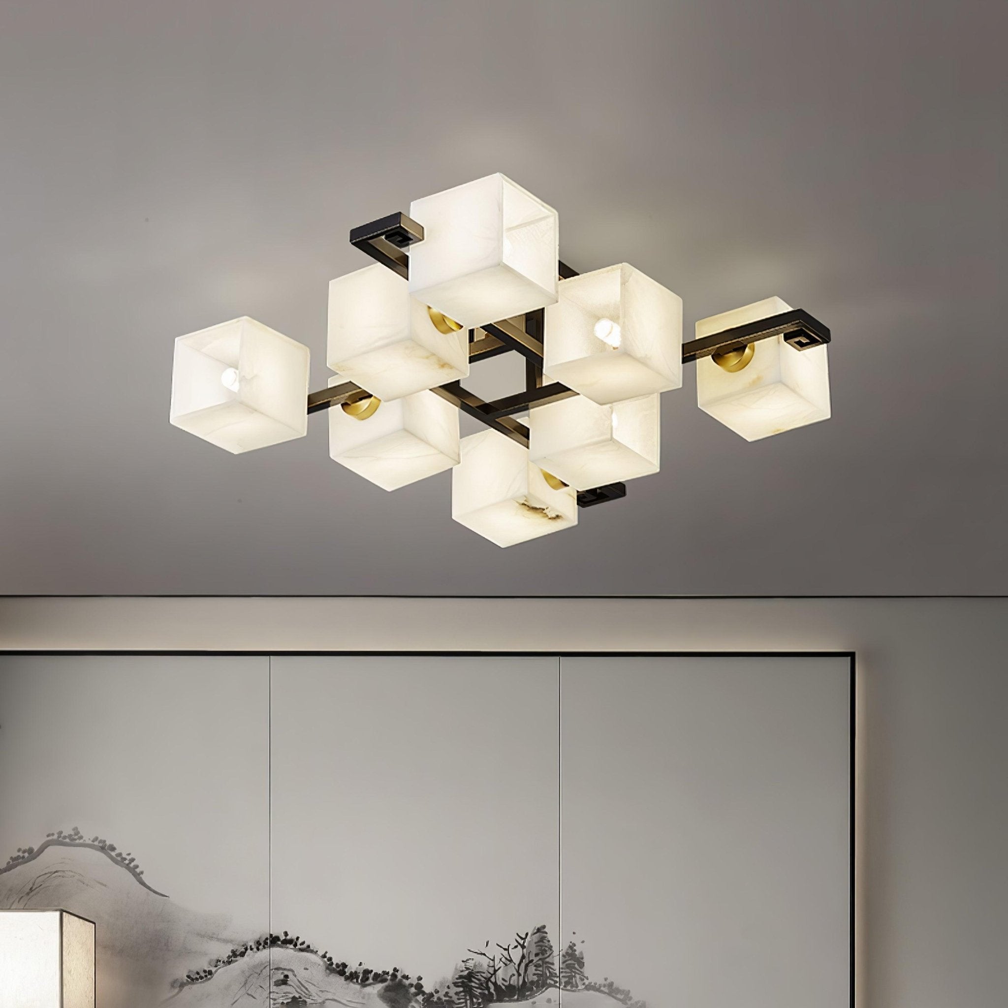 Cubilis Albasten Plafondlamp