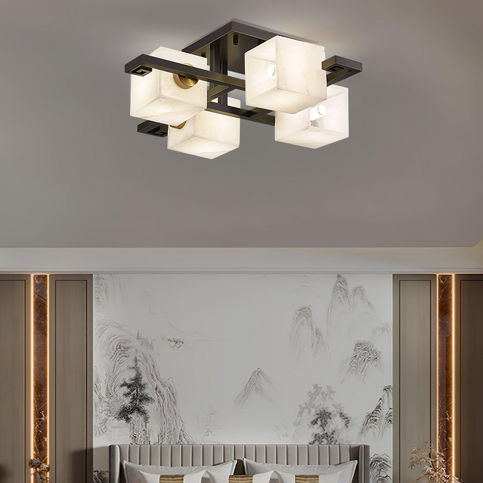 Cubilis Albasten Plafondlamp