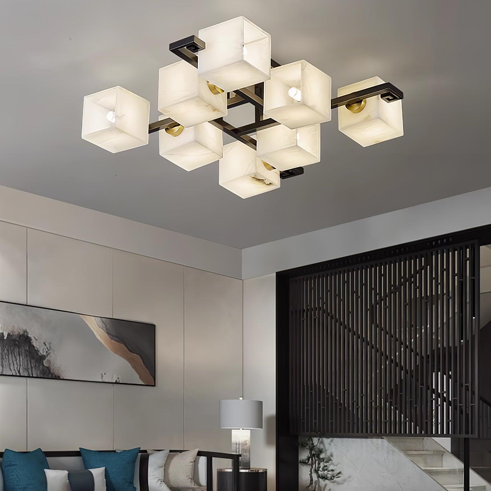 Cubilis Albasten Plafondlamp