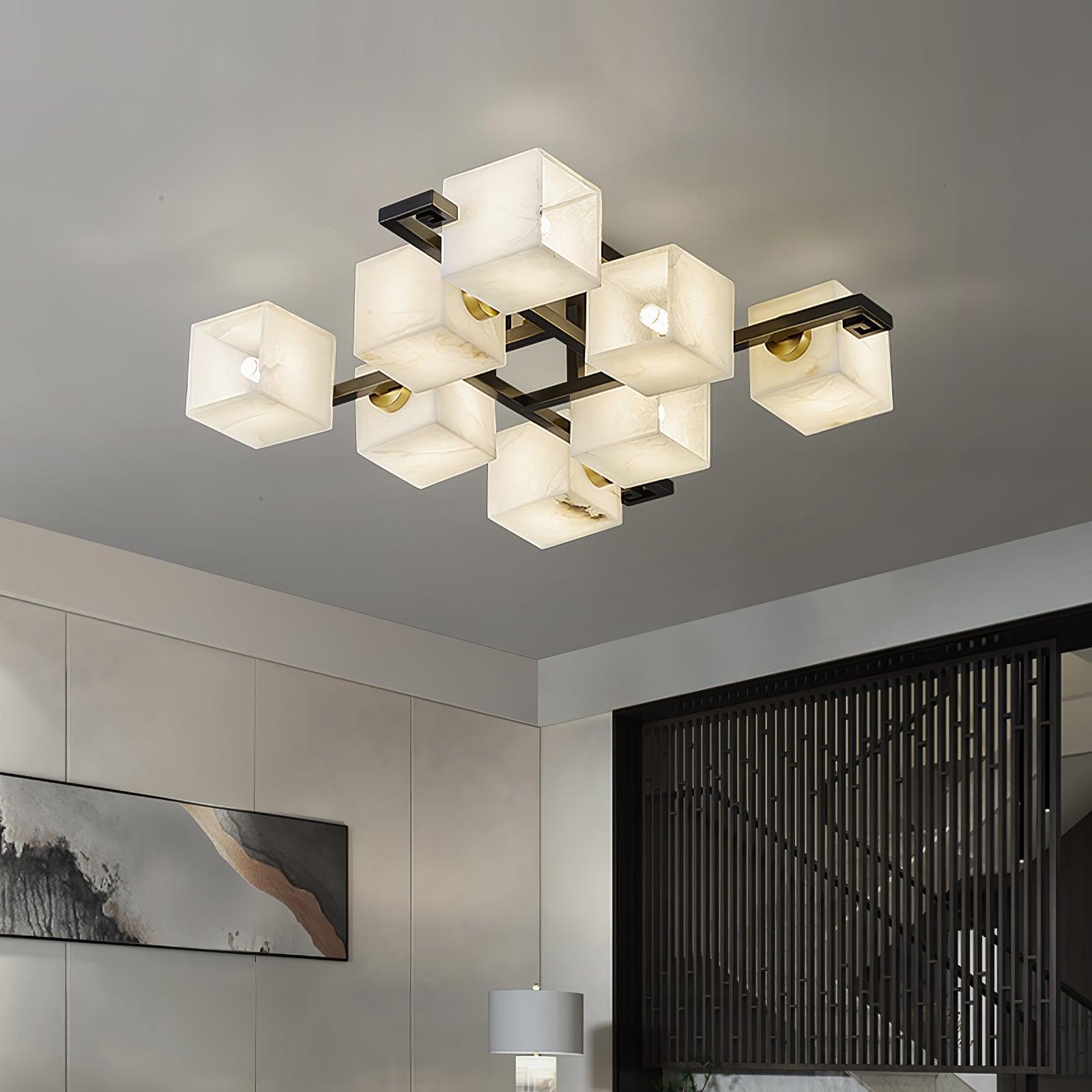 Cubilis Albasten Plafondlamp