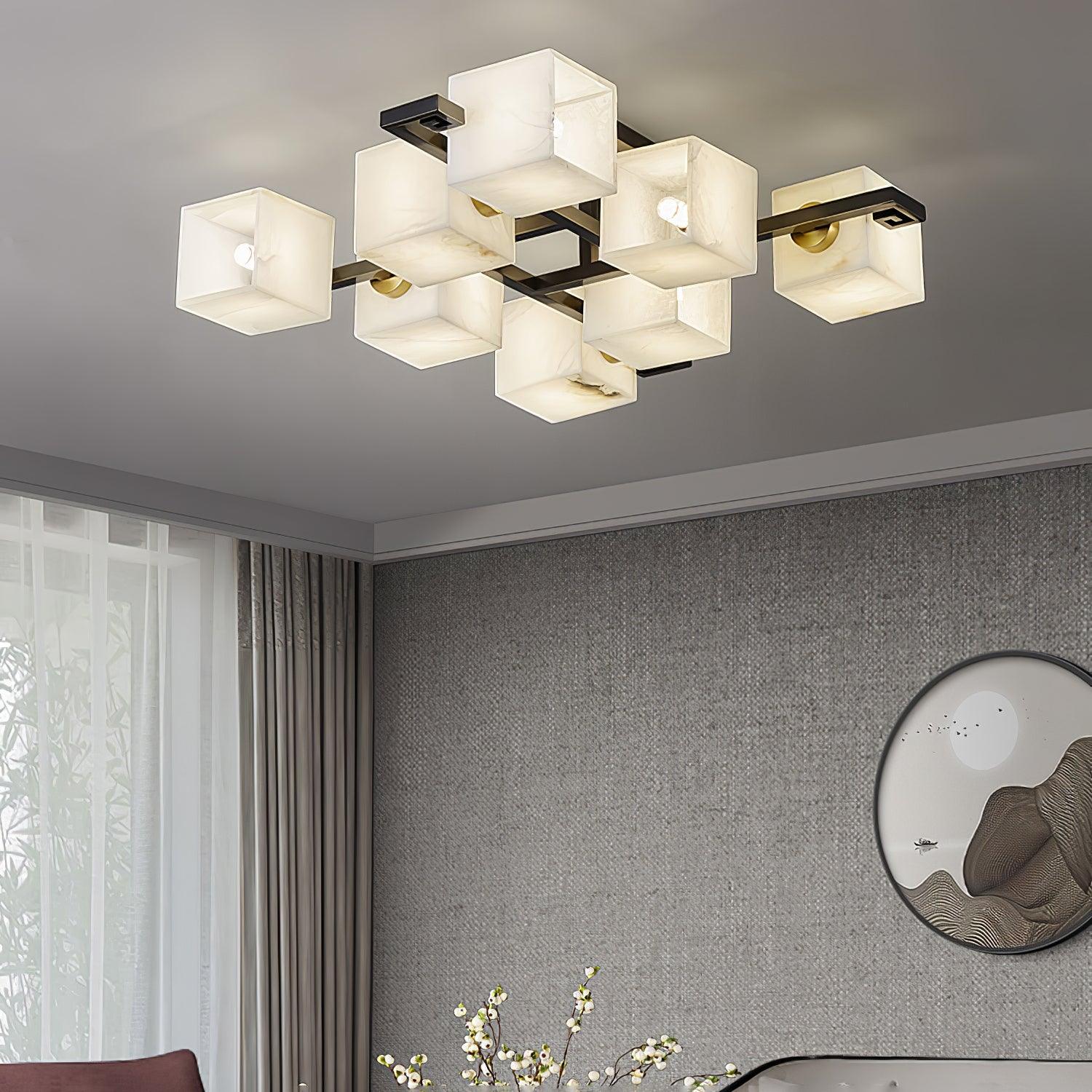 Cubilis Albasten Plafondlamp