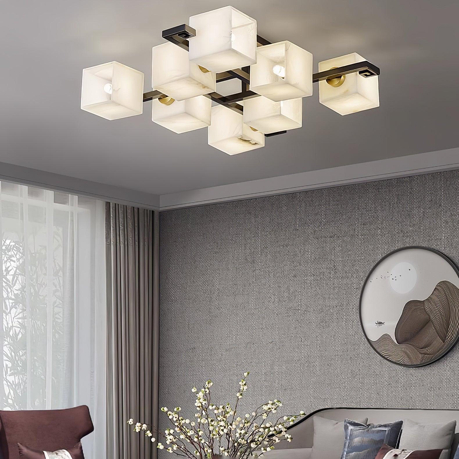 Cubilis Albasten Plafondlamp