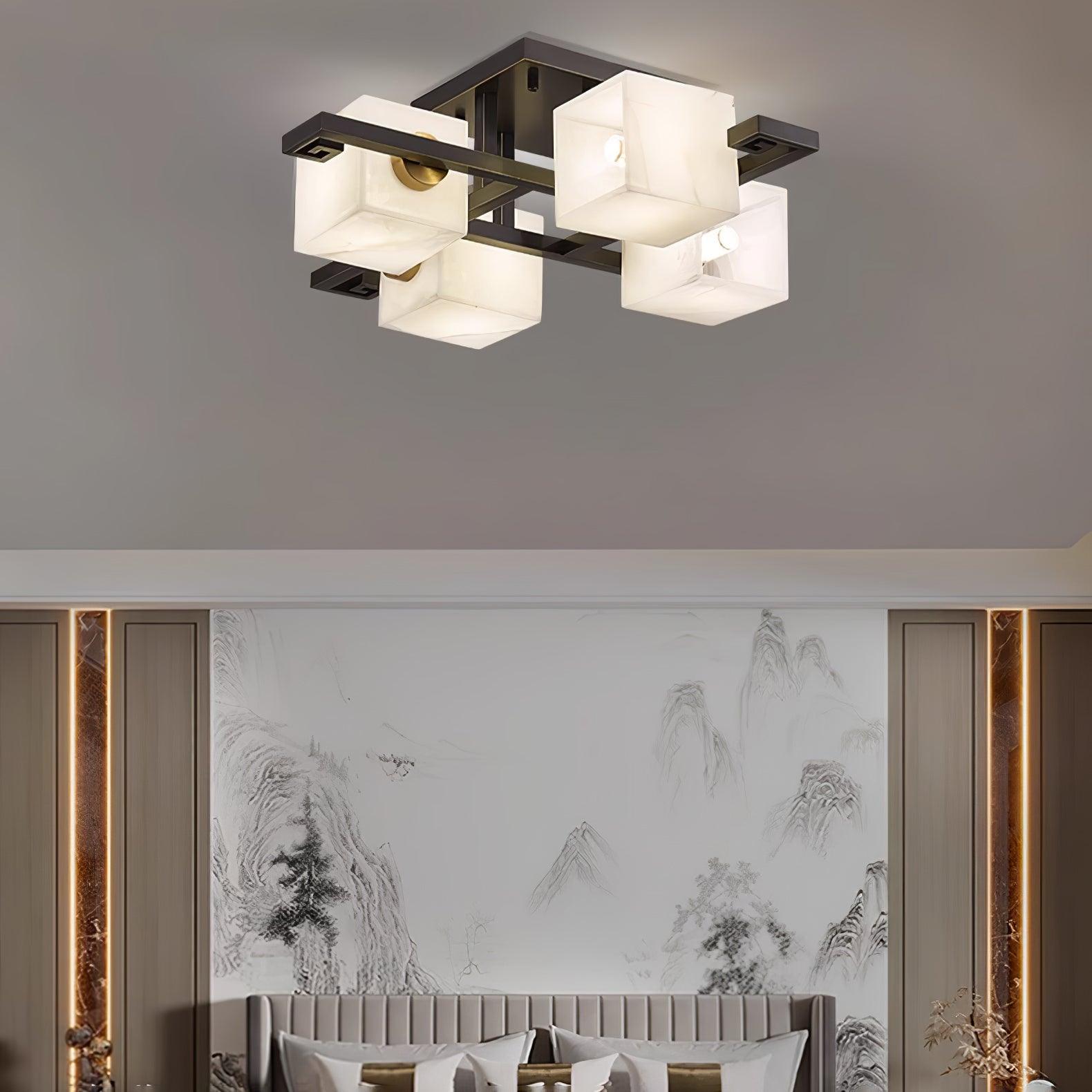 Cubilis Albasten Plafondlamp
