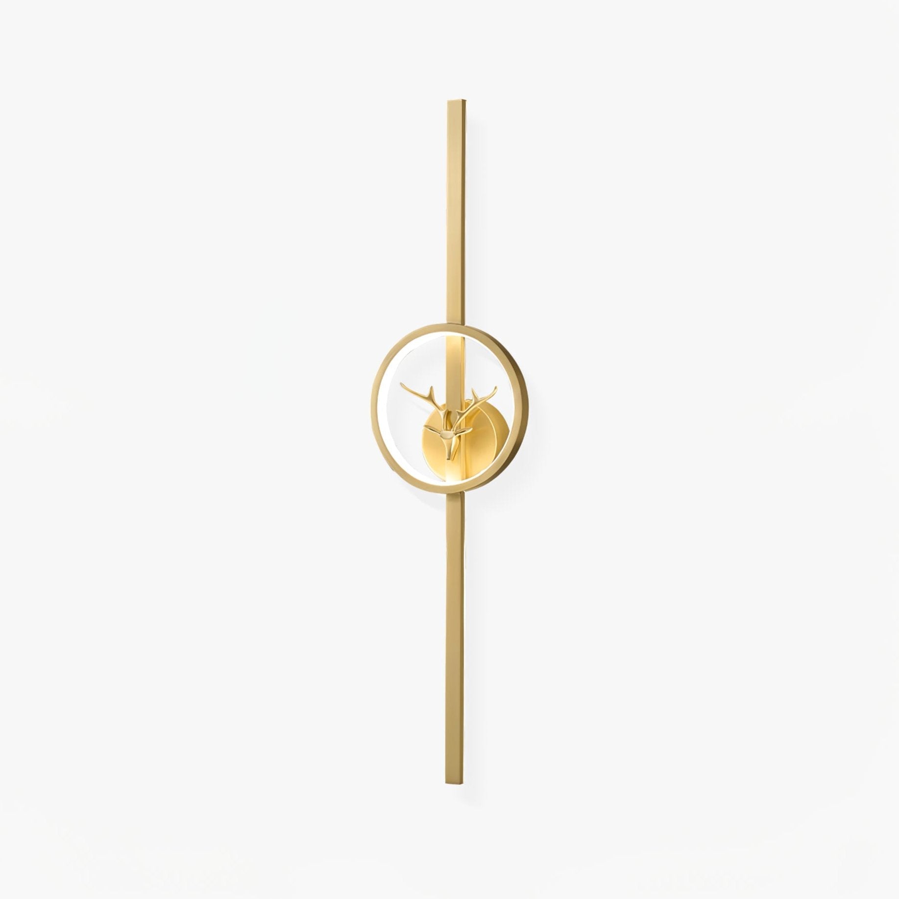 Messing Hert Design Wandlamp