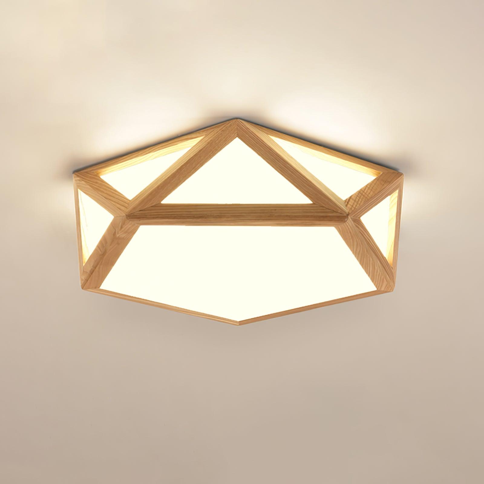 Dooles Houten Plafondlamp