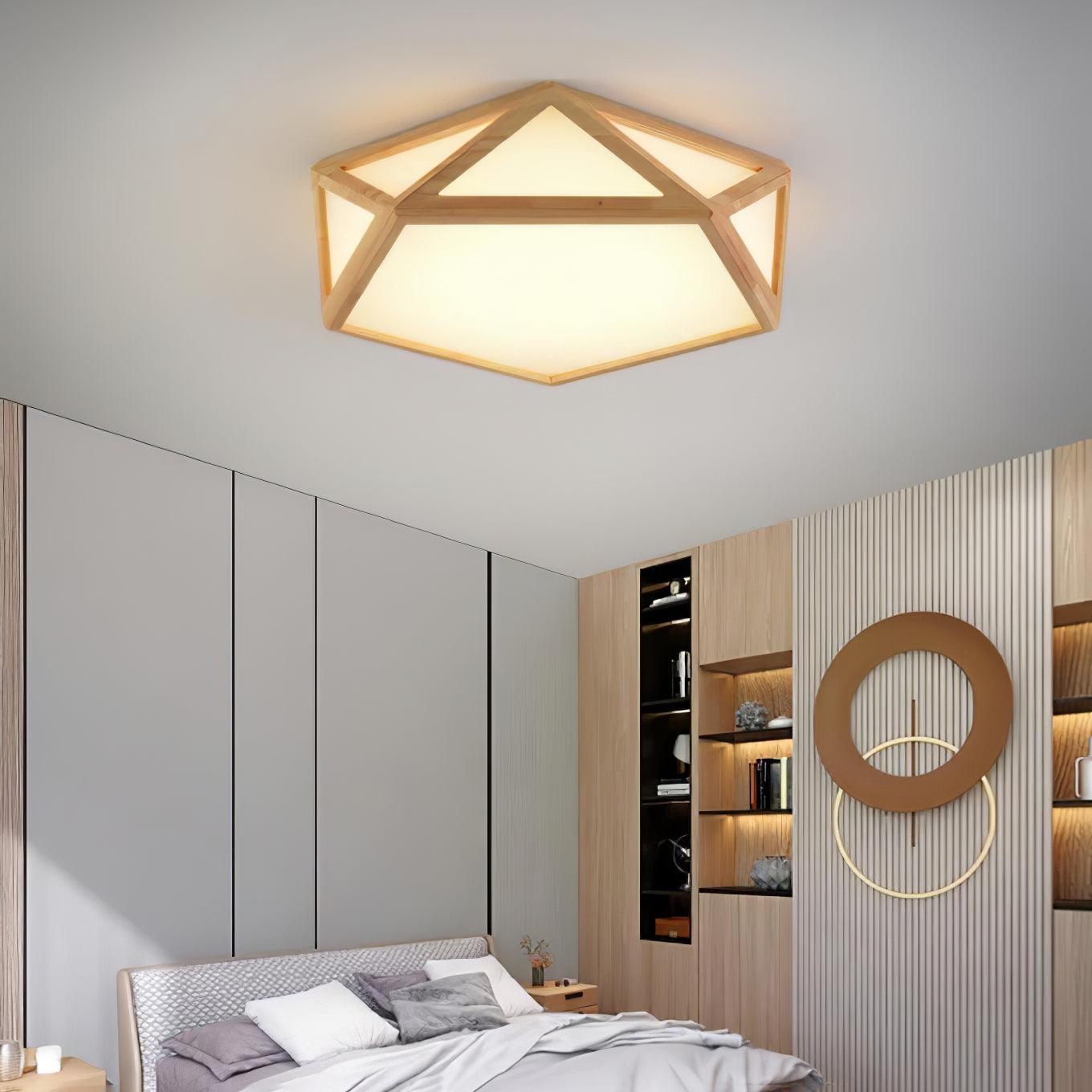 Dooles Houten Plafondlamp