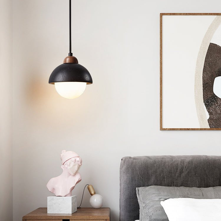 Domos Travertijnen Hanglamp