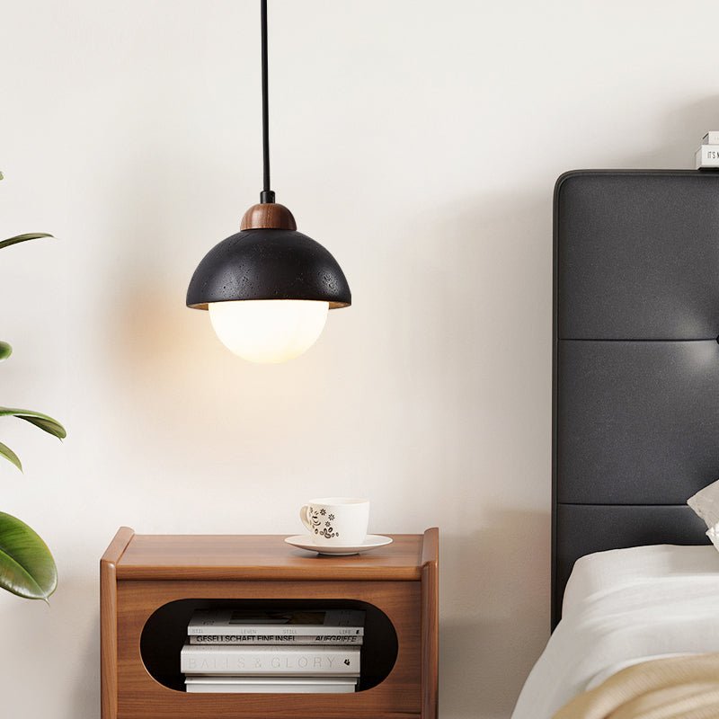 Domos Travertijnen Hanglamp