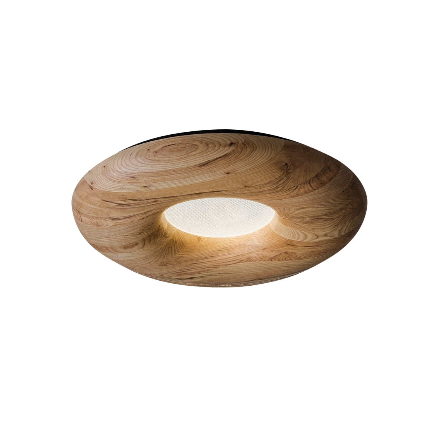 Cyon Houten Donut Plafondlamp