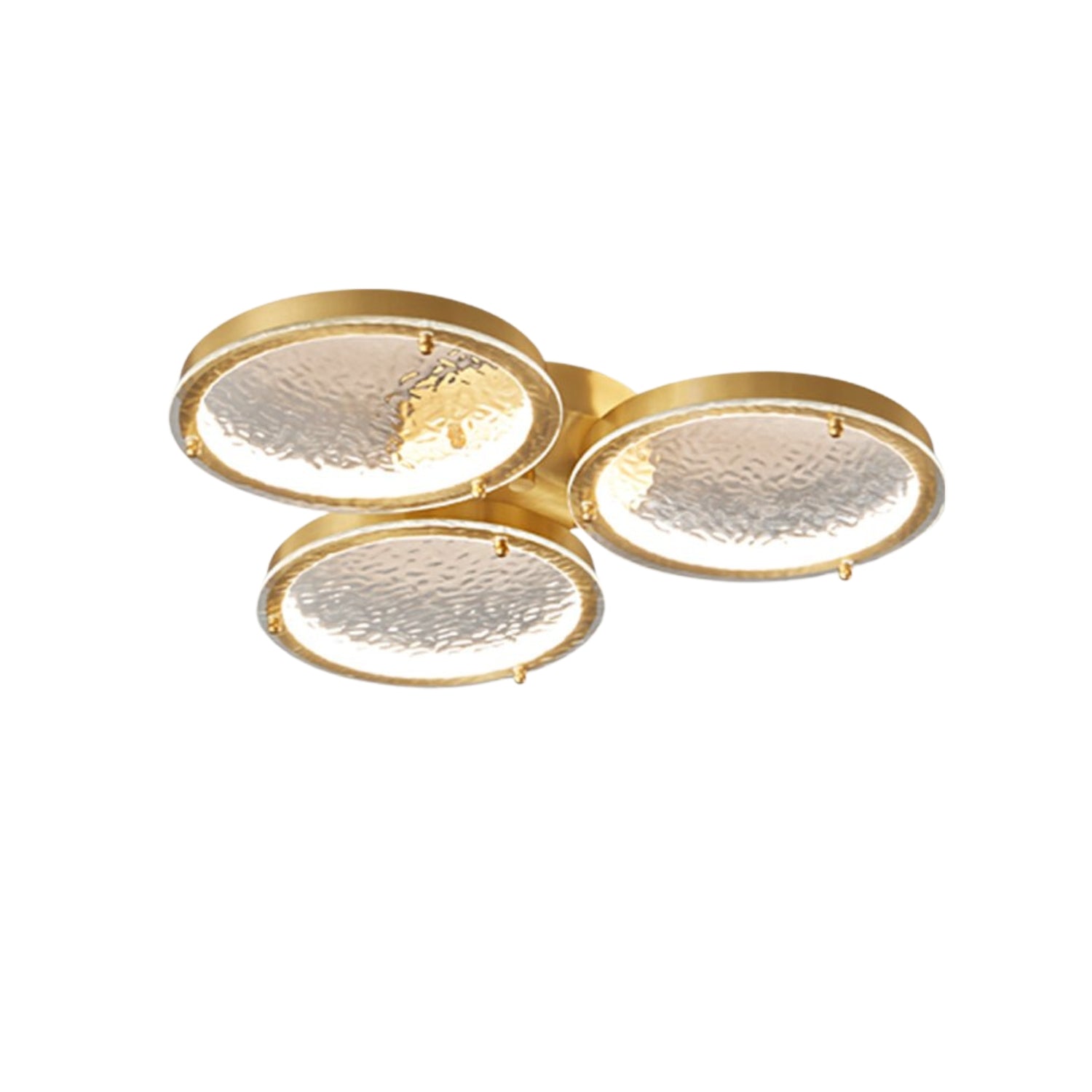 Cloa Gouden Ringdesign Plafondlamp