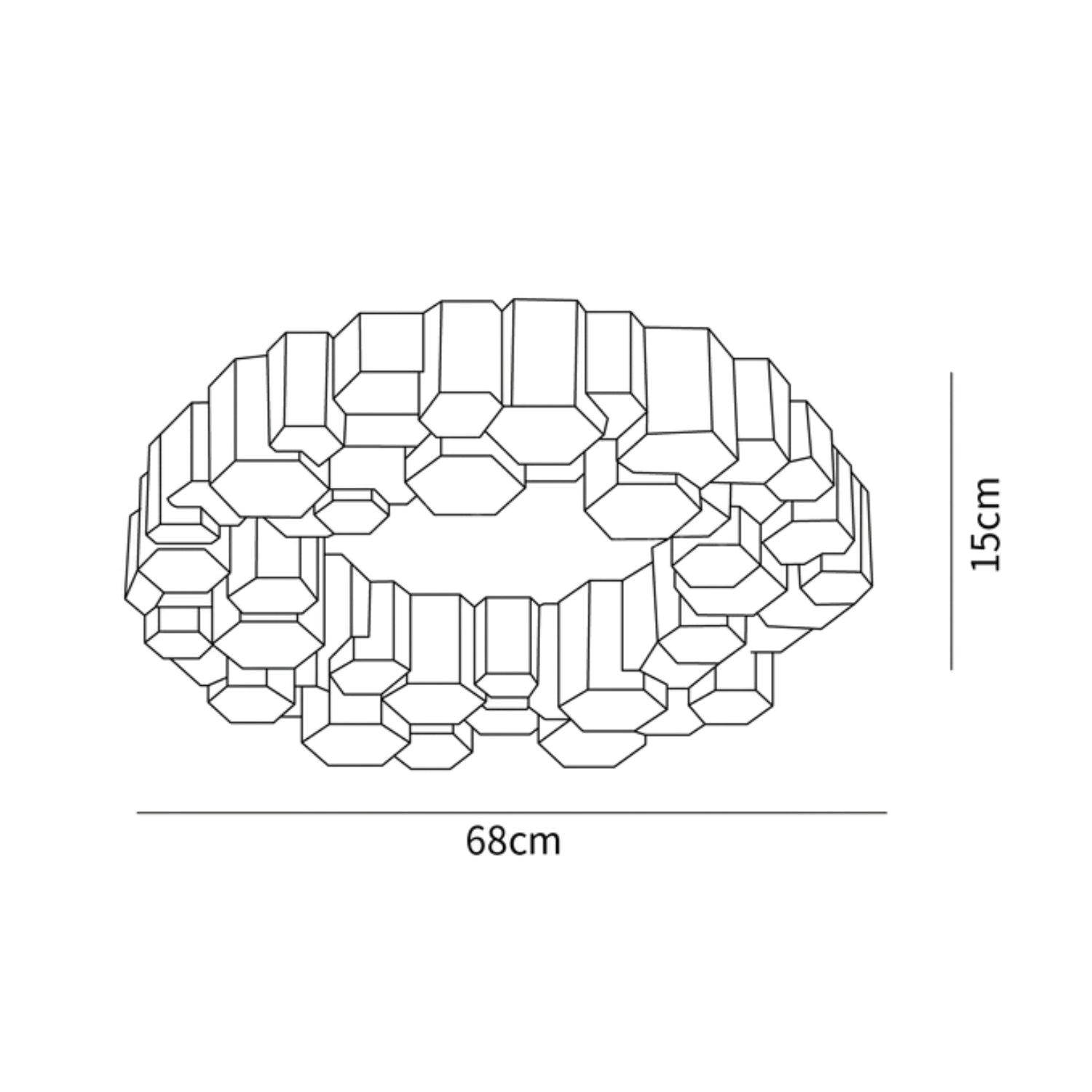 Cazyzmo Plafondlamp