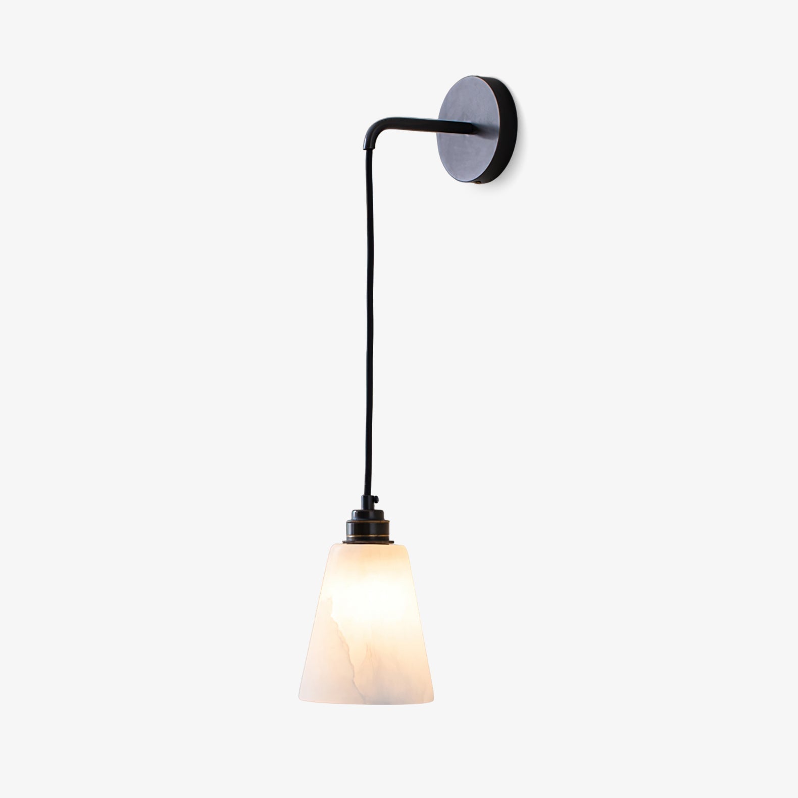 Cublen Hangende Albasten Wandlamp