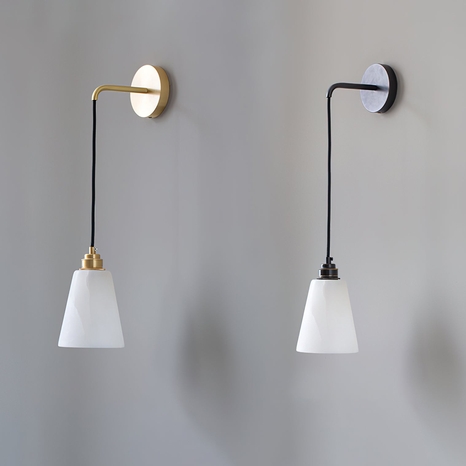 Cublen Hangende Albasten Wandlamp
