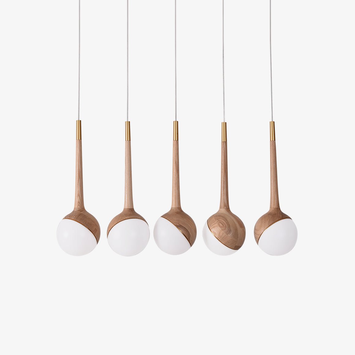 Mossy Drop Houten Hanglamp