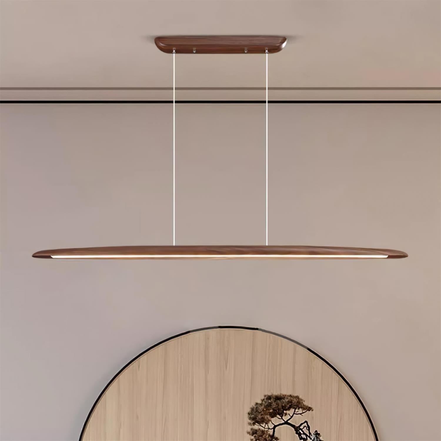 Esaso Japandi Houten Hanglamp