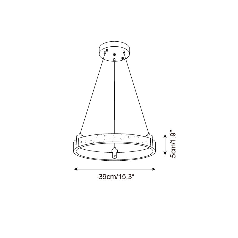 Ecolaze Natuursteen Hanglamp