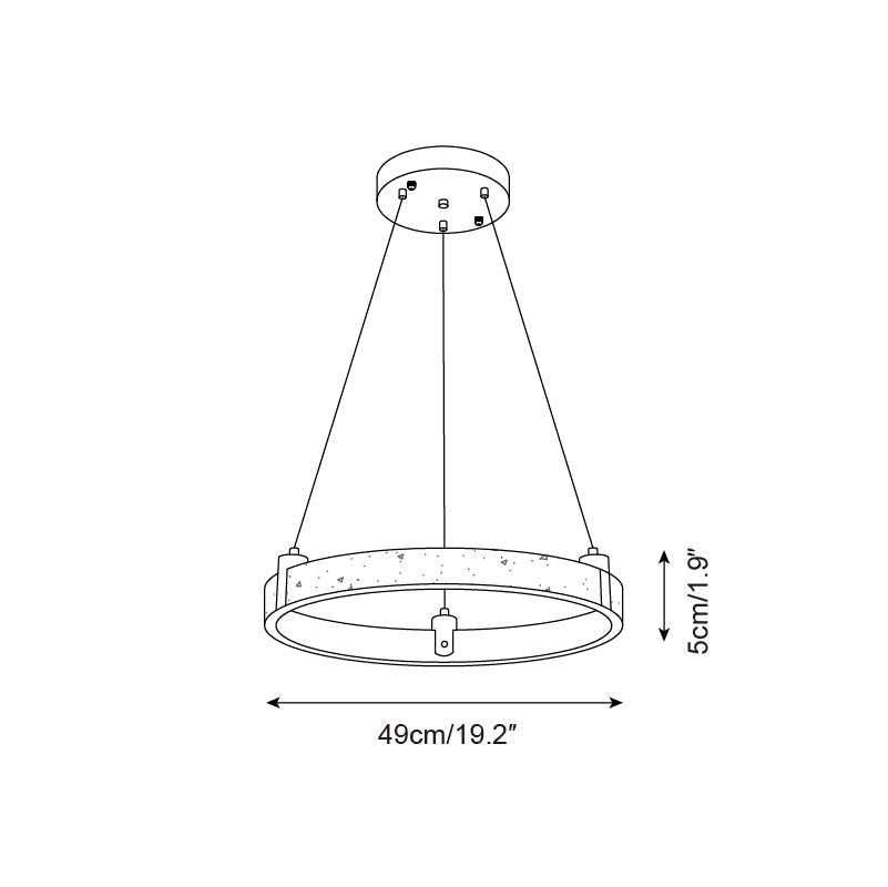 Ecolaze Natuursteen Hanglamp