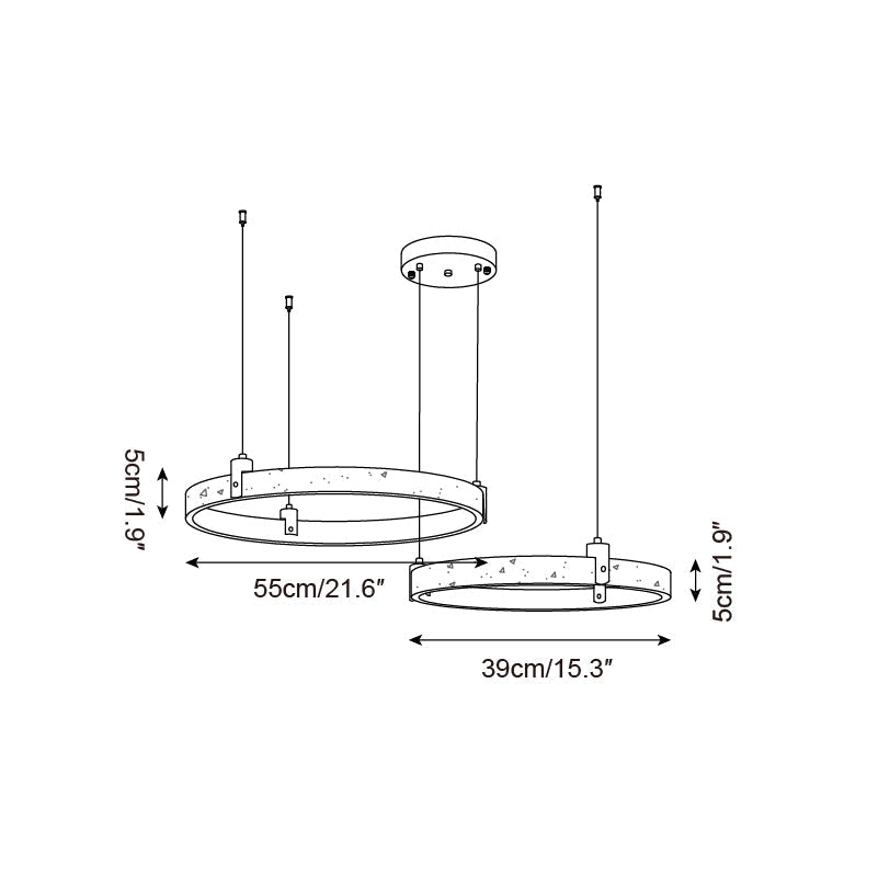 Ecolaze Natuursteen Hanglamp