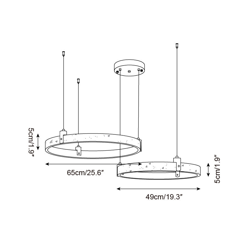 Ecolaze Natuursteen Hanglamp