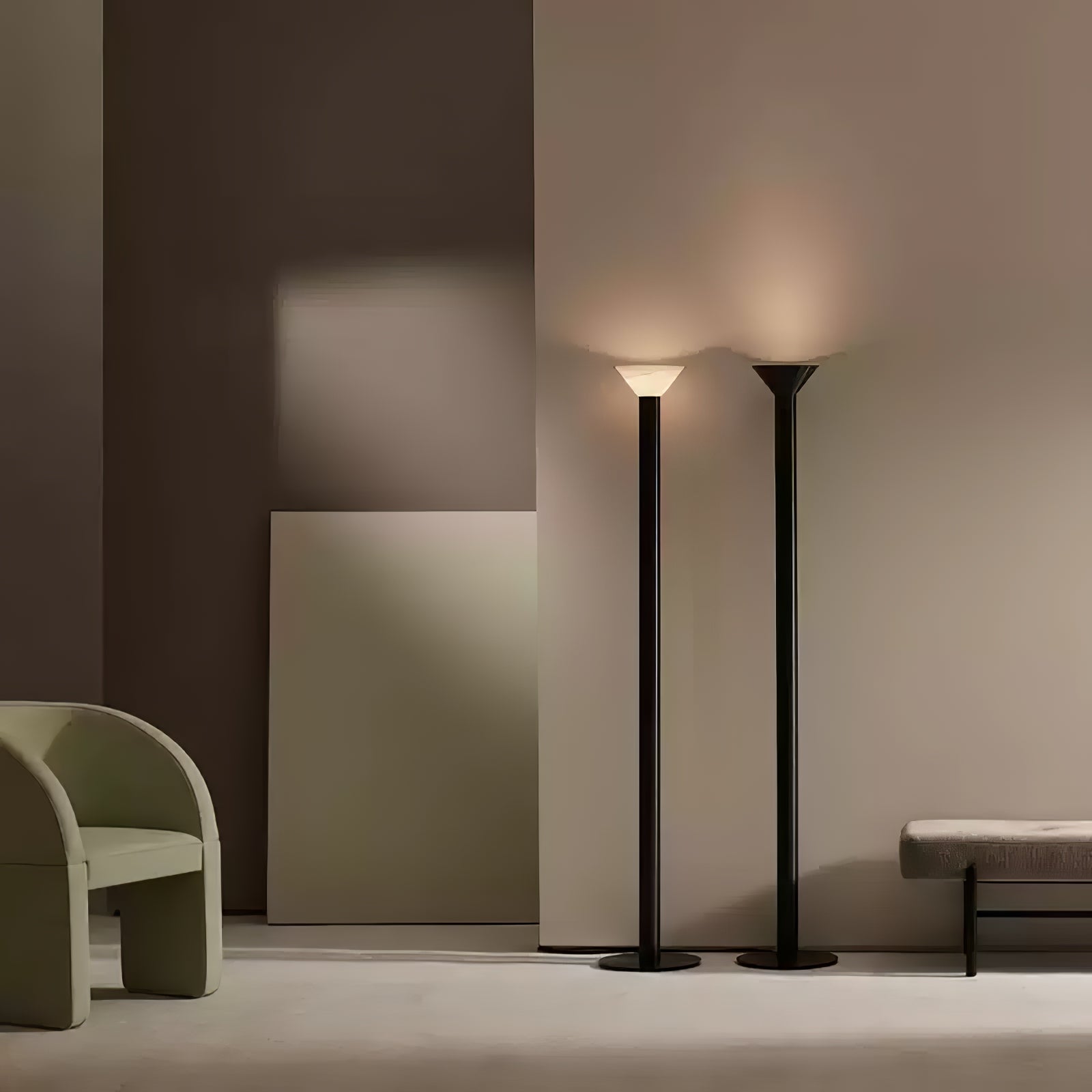 Elzan Albasten Vloerlamp