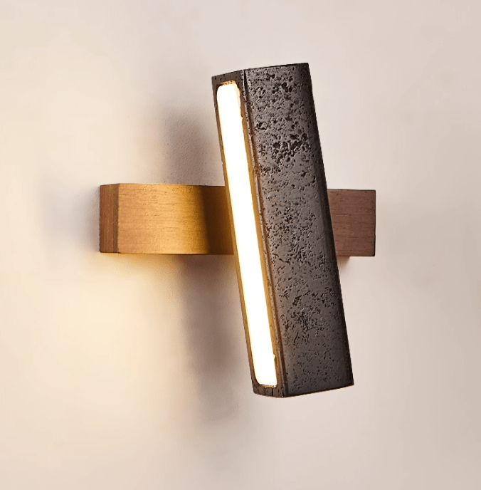 Malesa Natuursteen Wandlamp