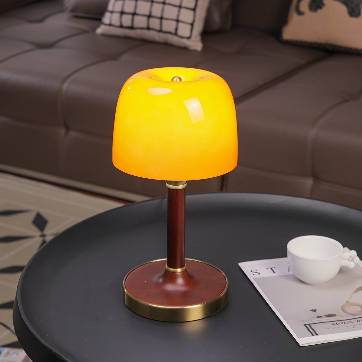 Aleto Houten Tafellamp
