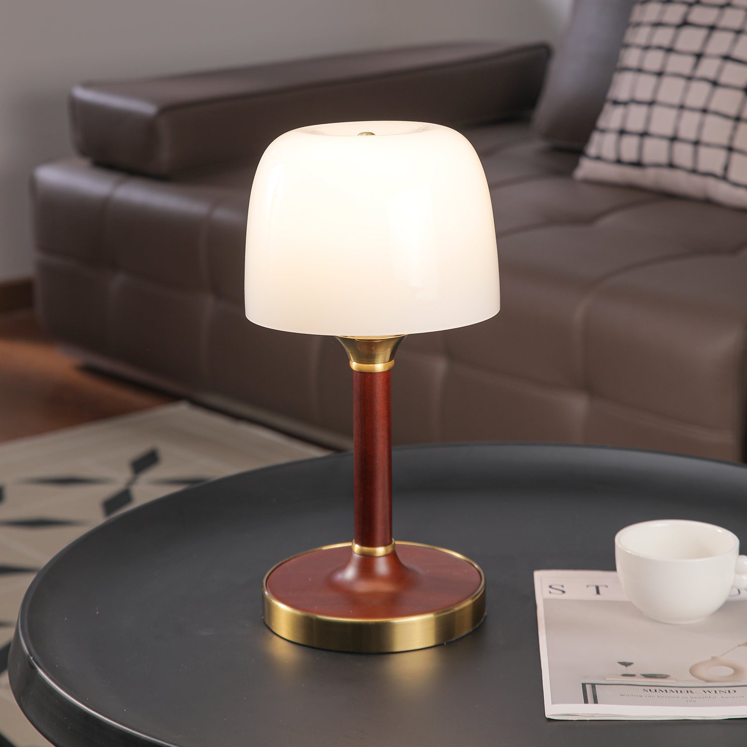 Aleto Houten Tafellamp