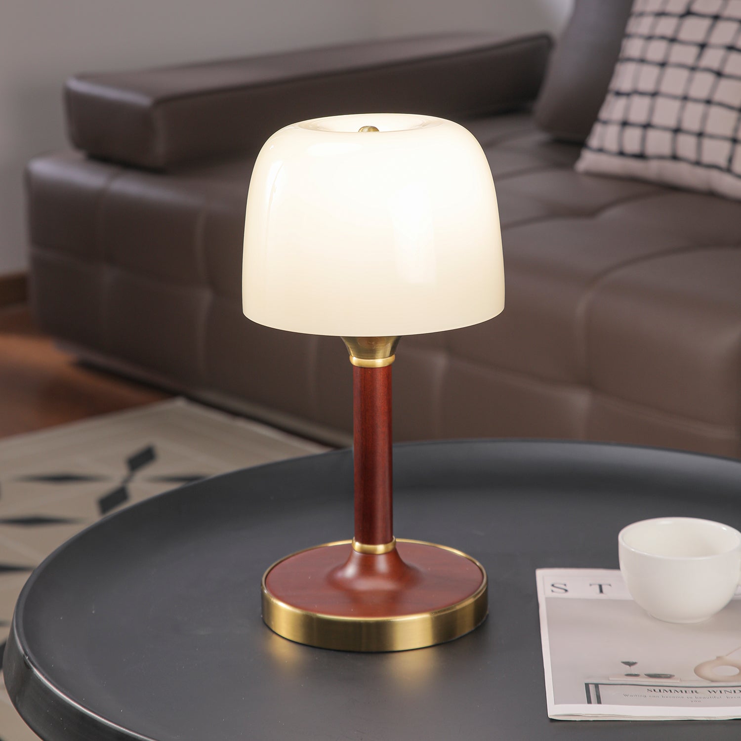 Aleto Houten Tafellamp