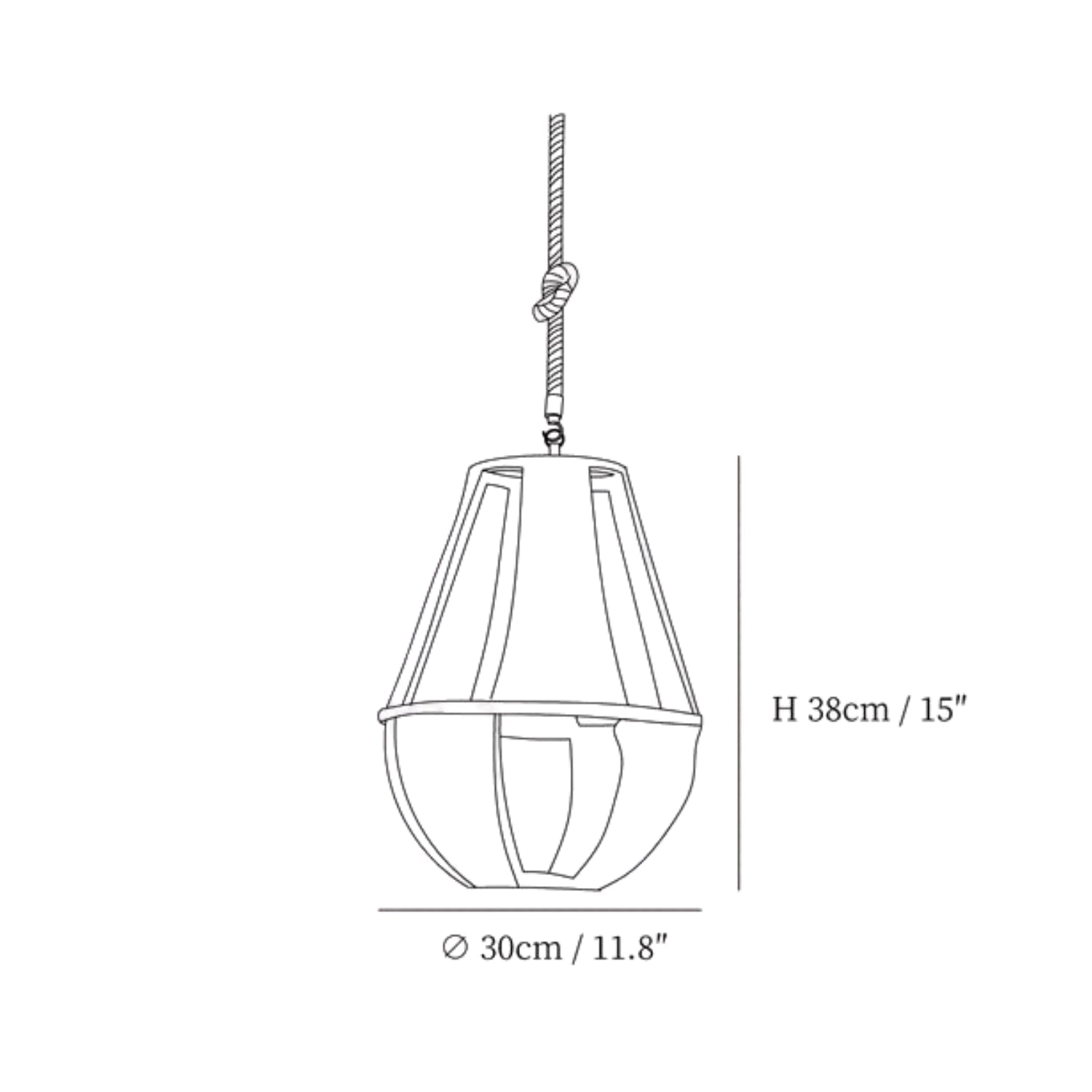 Fetone Hanglamp