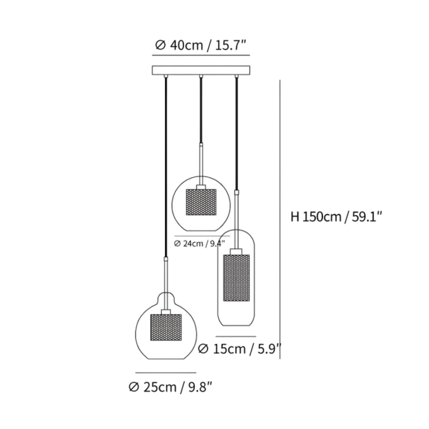 Chevoce Hanglamp