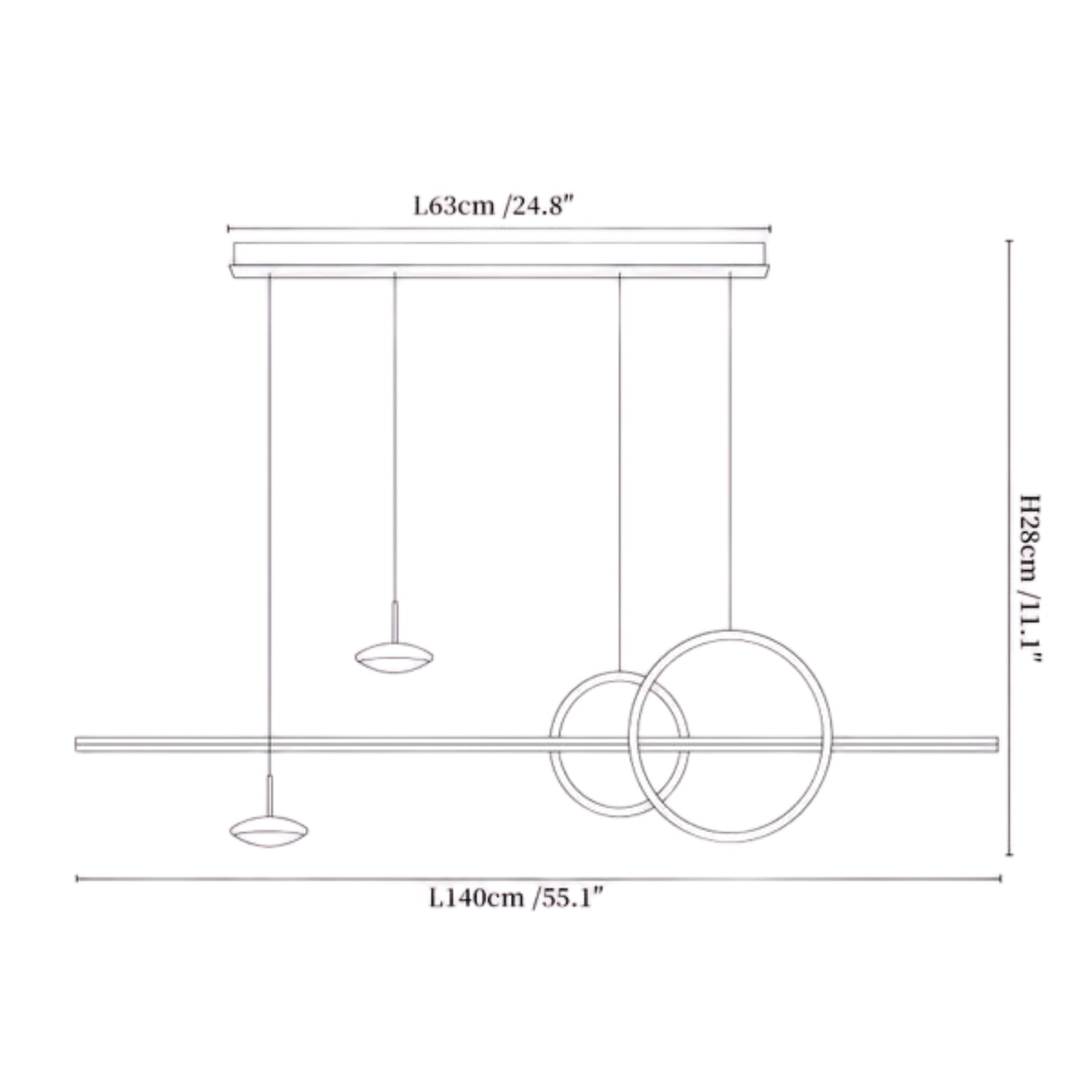 Kel Geomatrische Hanglamp