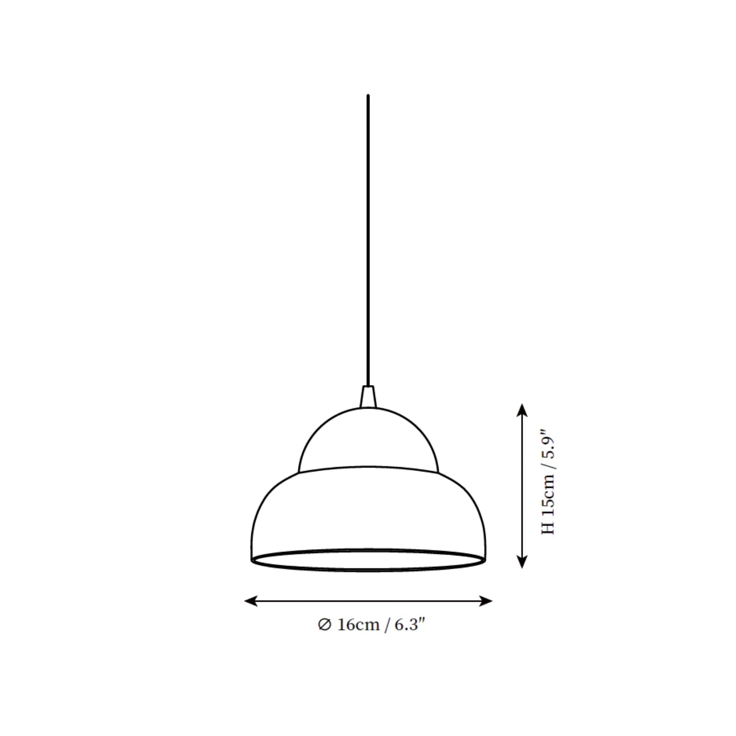 Mulenfo Hanglamp