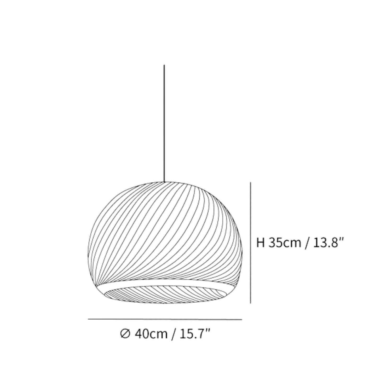 Auroze Houten Hanglamp