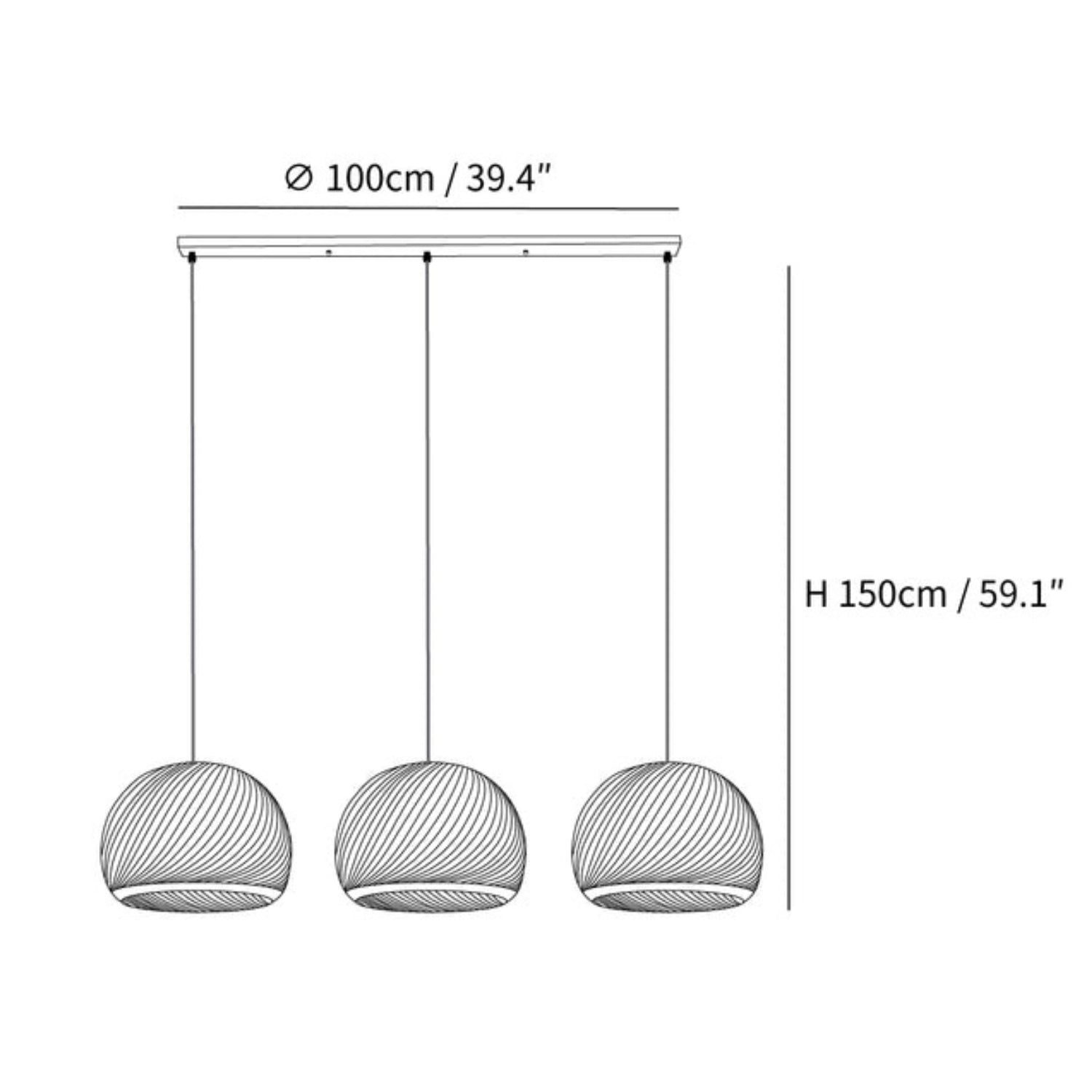 Auroze Houten Hanglamp